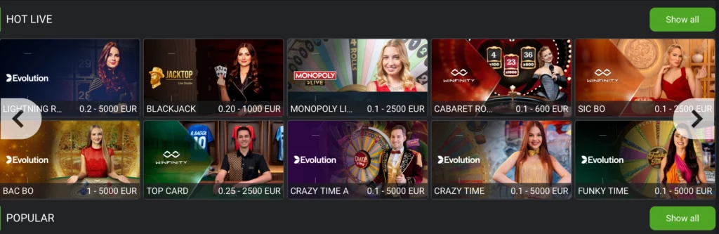 Uso responsabile nel casinò